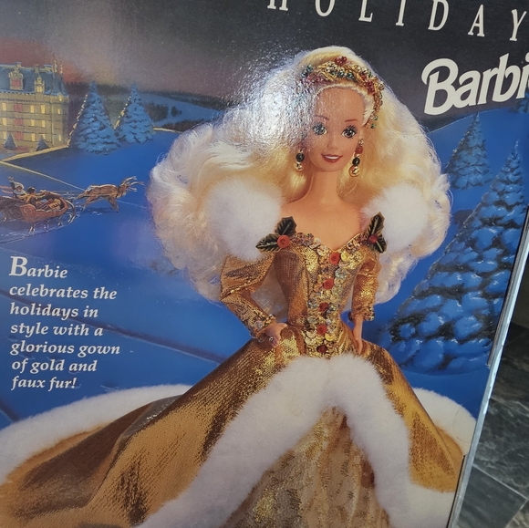 BARBIE - 1994 Holiday Special Ed. Gold - Picture 2 of 4